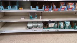 Second wave of panic buying as England lockdown approaches