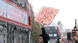 Child exploitation: London protesters highlight use of