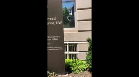 Protesters Damage The VA in Washington DC