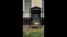 Protesters damage Christ's Church in Washington DC