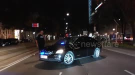 Armed police order citizens in Vienna to leave scene of shooting