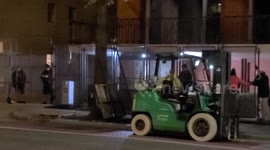 Washington, D.C. building boarded up ahead of US election