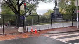 'Non-scalable' fence erected around White House ahead of Election Day