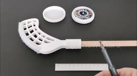 Now that's a bright idea! Dad designs interactive LED hockey toy for son