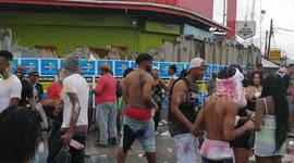 J'ouvert carnival celebrations in Trinidad & Tobago