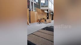 Much of Washington, D.C. is now boarded up in anticipation of riots
