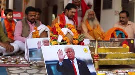 Right-wing organisation in India offers prayers for Trump ahead of US election