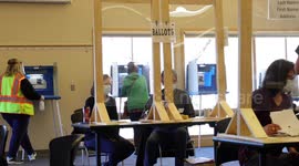 Voters take to the polls in La Crosse, Wisconsin