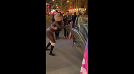 Wild Election Day scenes as Trump supporters and Black Lives Matter supporters clash in front of NYC's Trump Tower