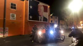 Joe Biden Supporters Gather In County Mayo, Ireland