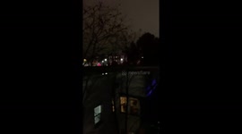 Protestors in Seattle’s Capitol Hill neighborhood chant 'Black Lives Matter' as polls close in Washington state