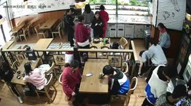 Chinese woman performs Heimlich manoeuvre on boy choking in restaurant