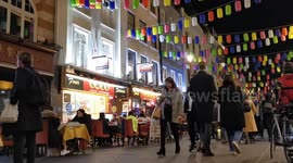 London's Chinatown packed ahead of lockdown in England