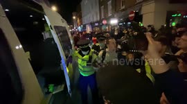 Arrests in London's Soho as England enters second coronavirus lockdown