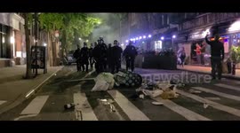 Violent Riots erupted out of Anti Trump and BLM Protests in New York City, Manhattan.