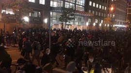 D.C. demonstrators take the streets as nation's capital awaits announcement on next U.S. president