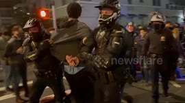 Mass arrests made in New York during protests of presidential election aftermath