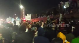 Police arrest hundreds of protesters ‘trapped’ on Interstate 94 in Minneapolis