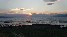 Sunset in Greece