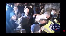Protester Arrested @ Trafalgar Square