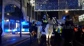 Dozens of arrests at London protests on first night of England lockdown
