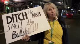 Senior Citzen Protestors Talks About What happened To her