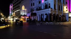London At Rush Hour Was Emptey On the First day Of The Secound Lockdown