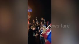 Trump supporters rally outside ballot-counting venue in Nevada