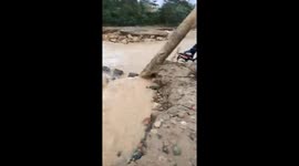 Typhoon Goni brings heavy rain and flash floods to central Vietnam