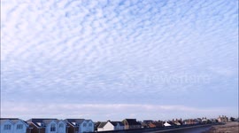 Stunning cloud formation over Sheerness, Kent, UK