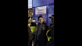 Piers Corbyn Arrested at Million Mask March