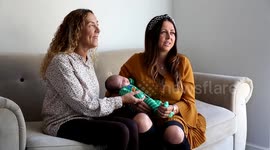 A little boy born on the same day as his mum and grandmother means he is now the third generation in the family to share a birthday