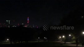 UK: Illegal Firework Spotted On Guy Fawkes Day At Primrose Hill, London