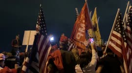 Trump’s supporters had a rally in front of Nevada County