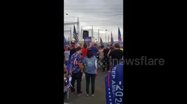 US: Trump Supporters Continue To Protest Outside Maricopa County Polling Election Office