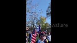 US Election 2020 –  ‘Stop The Steal’ Protest In Lexington, MA