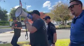 Alex Jones marches to Texas State Capitol after Trump's loss: