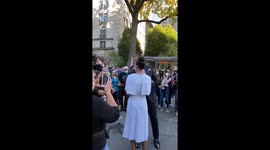 Couple gets married in DC's Black Lives Matter Plaza after Biden's victory