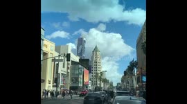 Hollywood California Celebrates Biden Win
