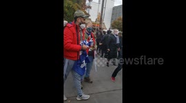 Emotional celebration in Washington brings tears of joy to Muslim Joe Biden supporter