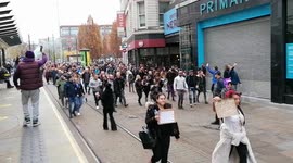 Manchester protest