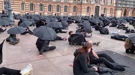 France: Business Owners Protest Against COVID-19 Measures In Toulouse 2