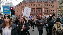 Anti Lockdown Protest manchester