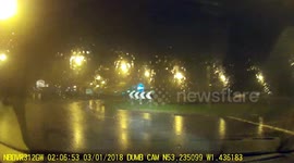 Solid Red Light Runner