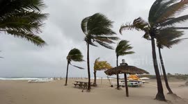 Tropical Storm Eta pummels south Florida with powerful winds and crashing waves