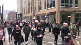 UK: ‘Take Off Your Masks” – Anti-Lockdown Protest Across The Nation 2