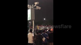Thailand: Bangkok Police Use Water Cannons Against Protesters