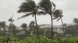 Tropical Storm Eta pummels south Florida with powerful winds and crashing waves