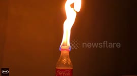 Sulphuric acid reacts to household items in four fascinating experiments
