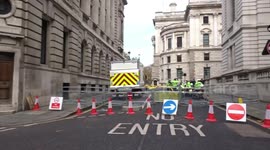 Road closures in central London on Remembrance Sunday 2020
